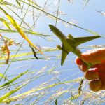 blooming meadow with airplane model in spring picture id1227308643 150x150