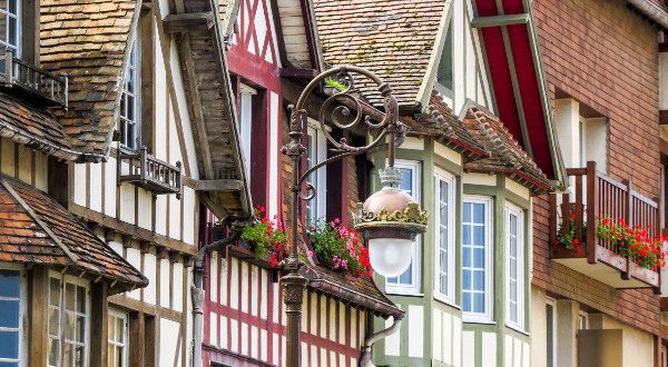 Casco histórico de Deauville