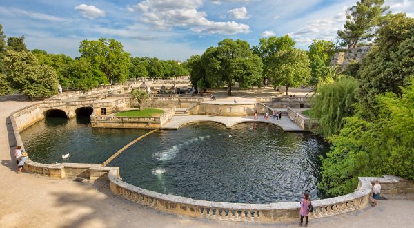 Jardines Fontaine en Nimes
