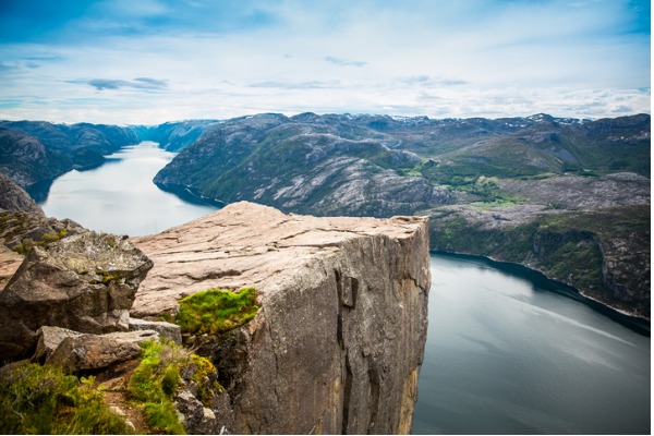 Acantilado de Hornelen (Noruega)