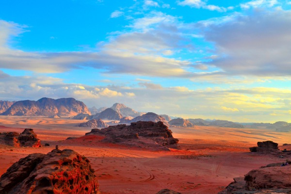 Desierto de Wadi Rum (Jordania)