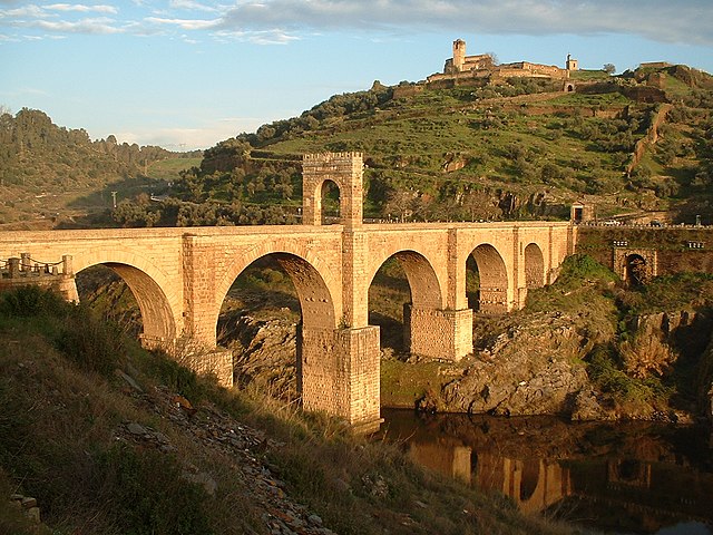 Puente romano de Alcántara, en Cáceres