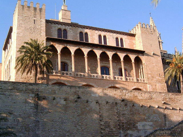 Palacio de la Almudaina, en Palma
