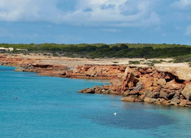 Cala Saona, en Formentera
