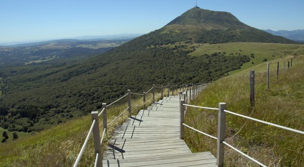 Puy de Dome, en las cercanías de Clermont Ferrand