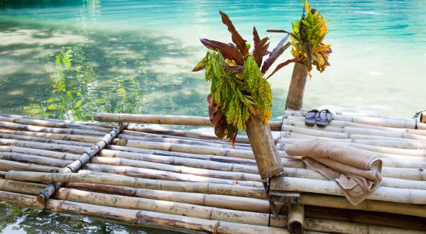Rafting Village, en Jamaica
