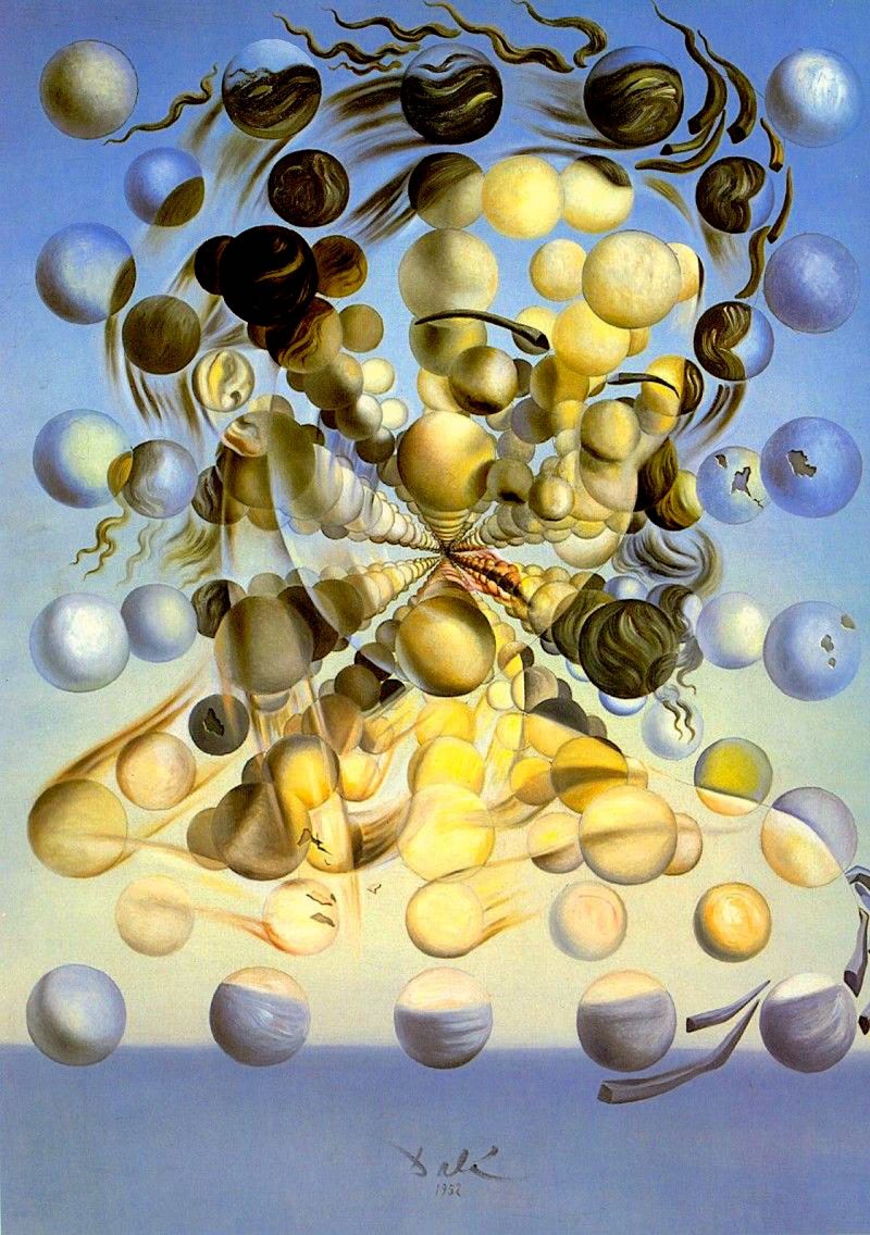 Galatea de las esferas, Dalí