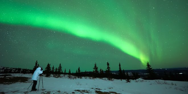 Fotografiando auroras boreales