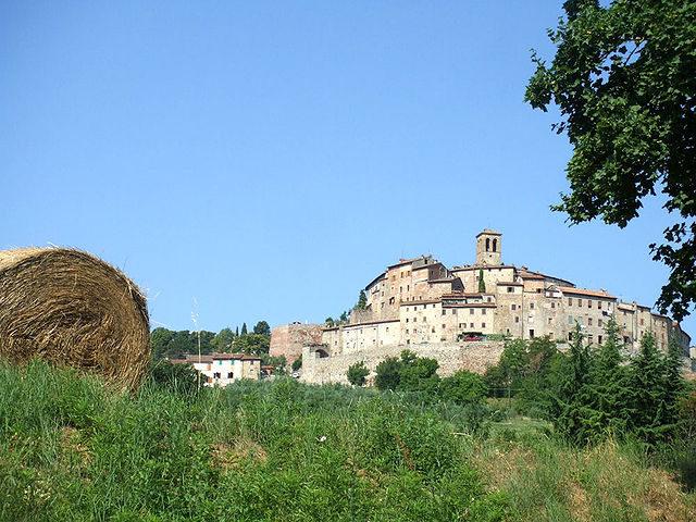 Anghiari, en la Toscana