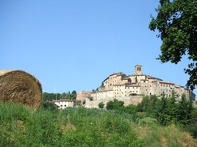 Anghiari, en la Toscana