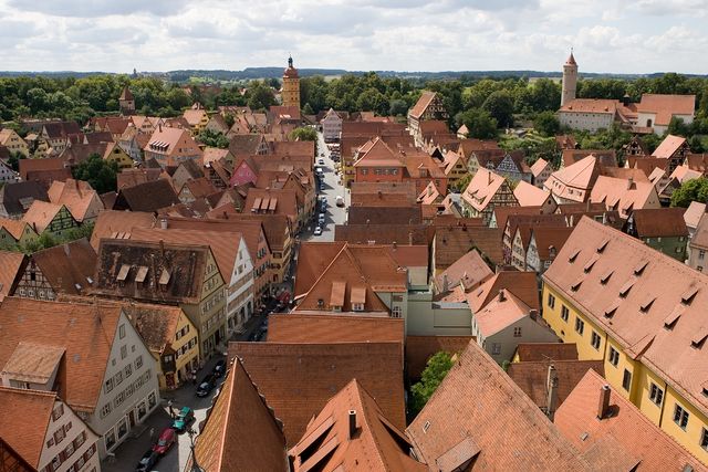 Dinkelsbühl, en Baviera (Alemania)