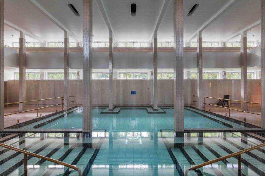 Interior de las termas Palatinus