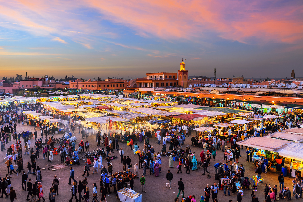 El zoco de Marrakech