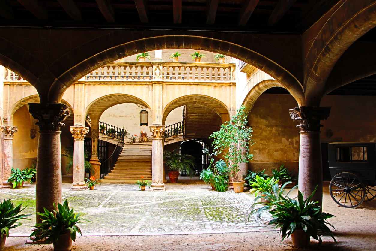 Patio mallorquín en Palma