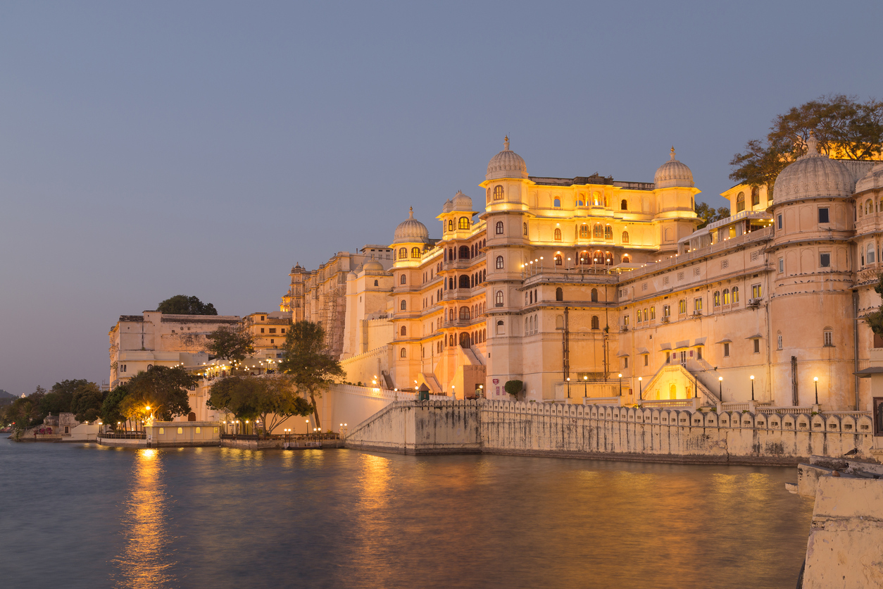 Palacio de la ciudad de Udaipur