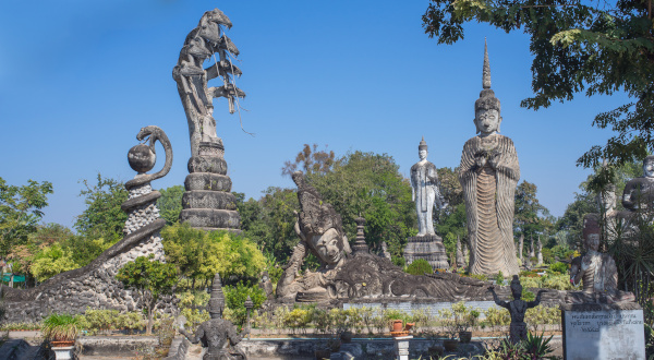 Figurillas en Nong Khai