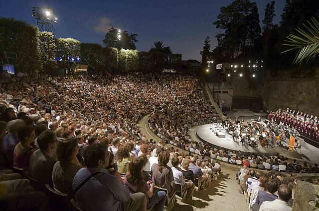 Teatre Grec en Barcelona