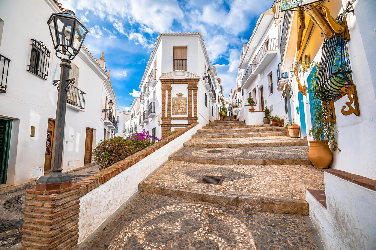 Calle de Frigiliana, en Málaga