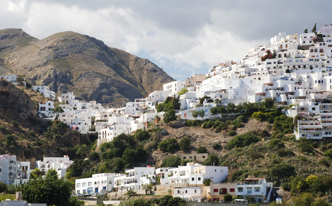 Vistas de Mojácar, en Almería