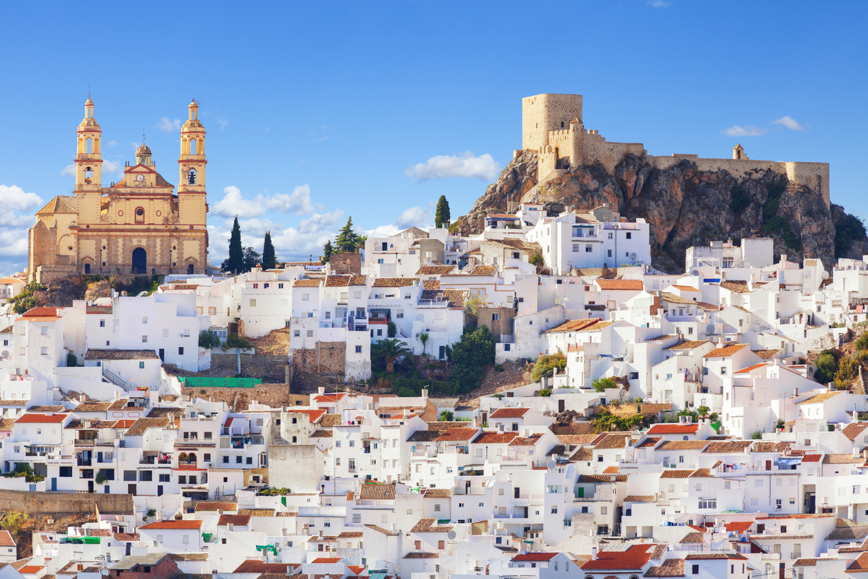Vistas de Olvera, en Cádiz