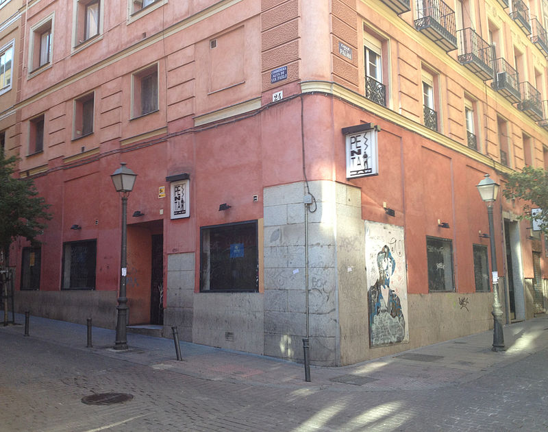 Bar Pentagrama, El Penta, mítico templo de la movida madrileña.
