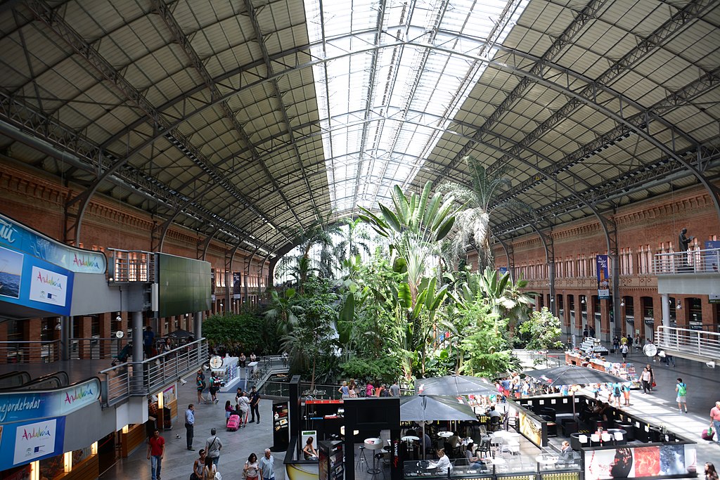 Jardín de la Estación de Atocha