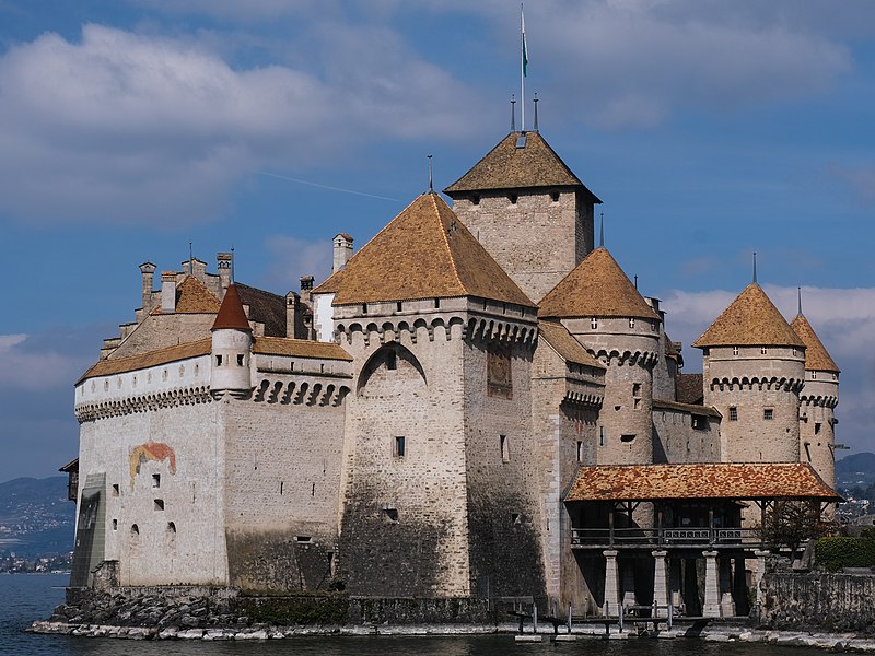 Castillo de Chillon, en Suiza