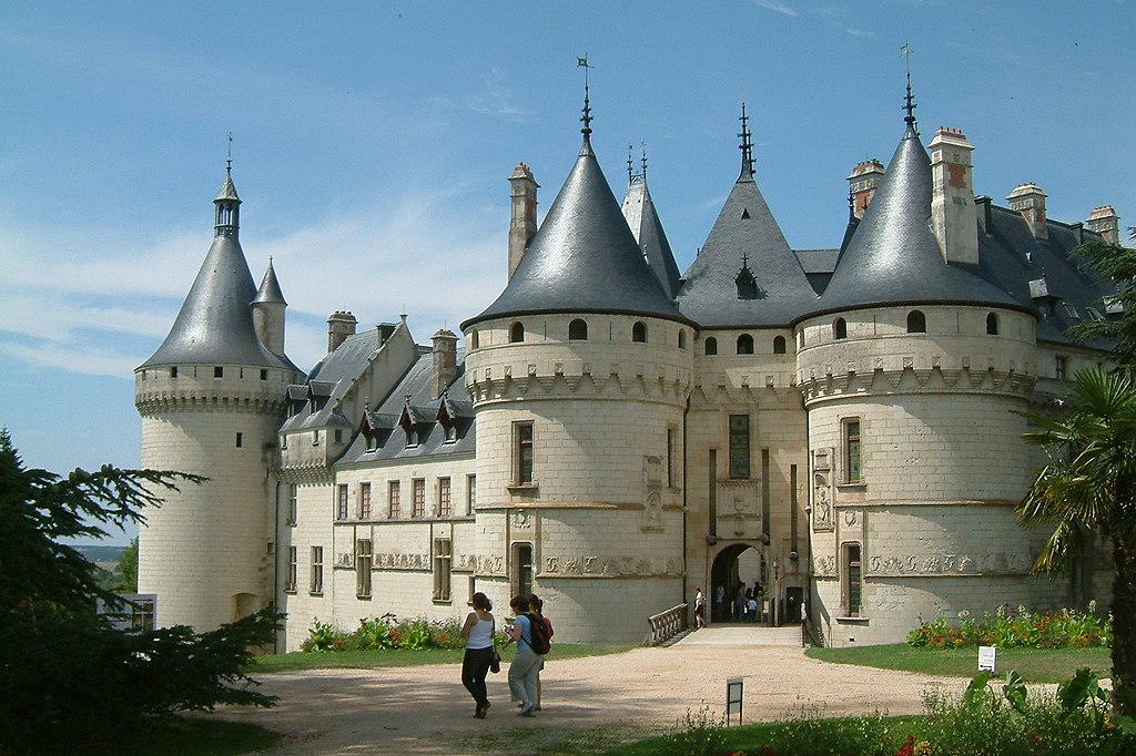 Fachada principal del Castillo de Chaumont
