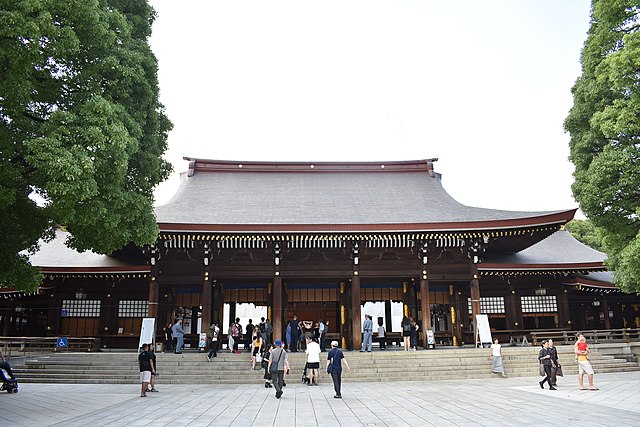 Edificio principal del Santuario Meiji