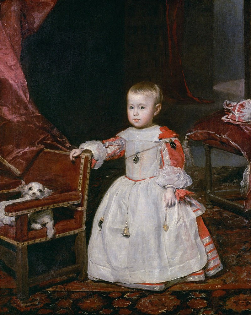 Retrato de Felipe Próspero de Velázquez
