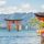 Santuario de Itsukushima con marea alta