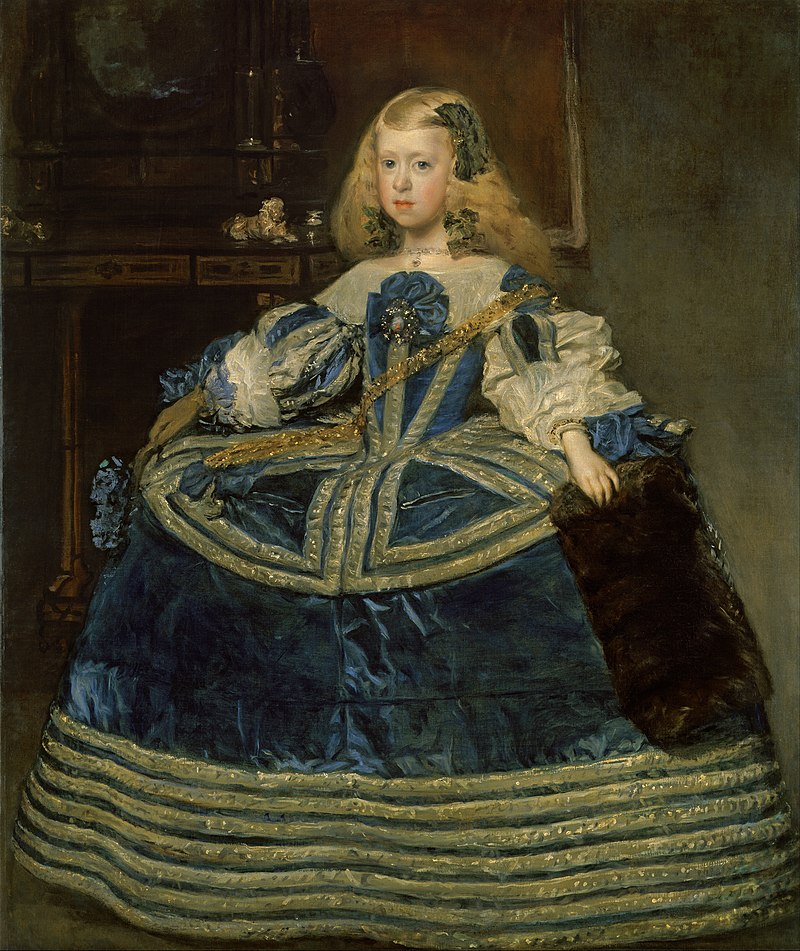 Retrato de Margarita de Austria de Velázquez