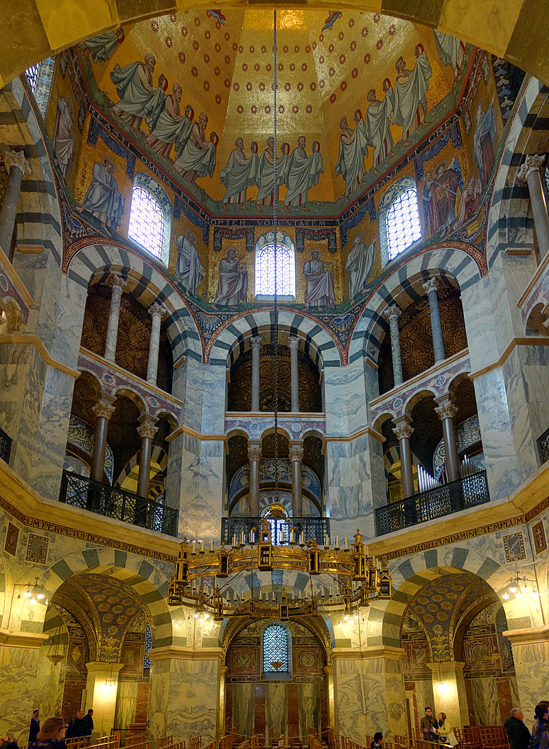 Cúpula de la Capilla Palatina de Aquisgrán