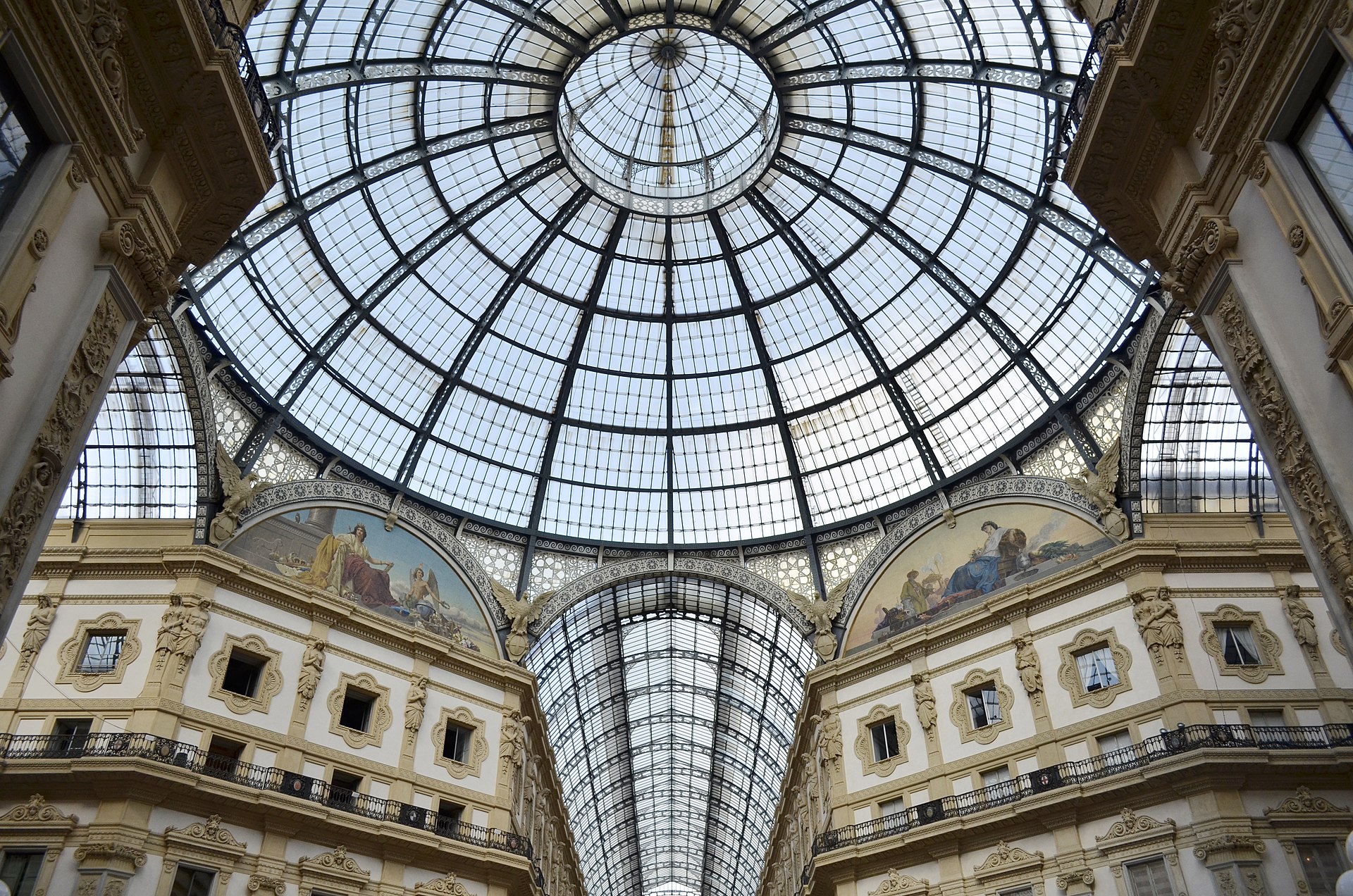 Cúpula de la Galería Vittorio Emanuel II