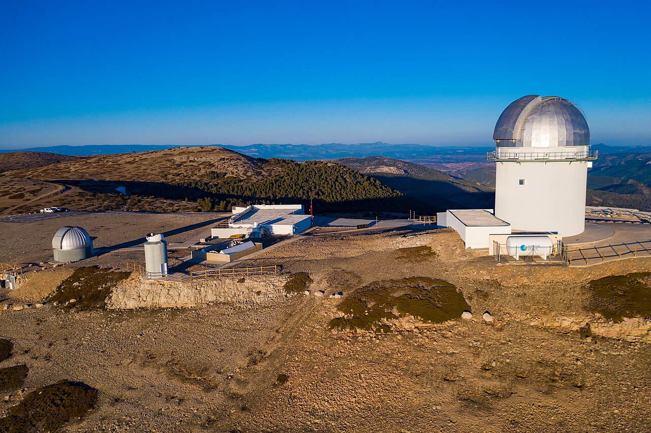 Observatorio Astrofísico Javalambre en Arcos de Salinas (Teruel)