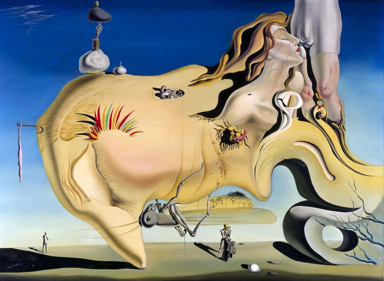 El gran masturbador, de Dalí