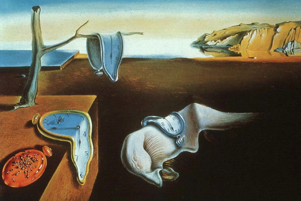 La persistencia de la memoria de Dalí