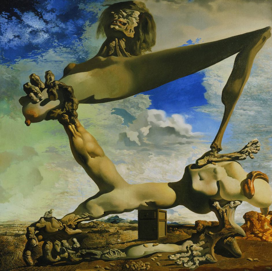 Construcción blanda con judías hervidas, de Salvador Dalí