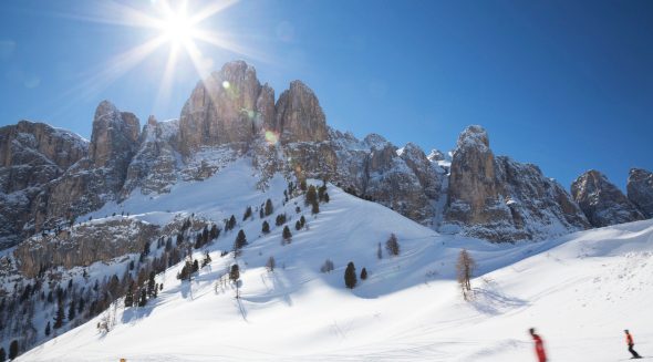Esquiar en Val Gardena (Italia)