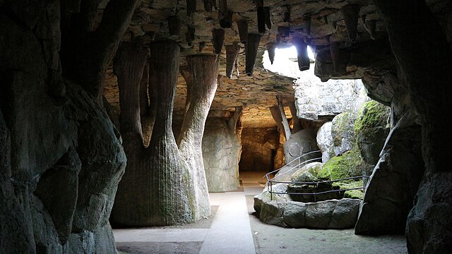 Gruta del Parque del Pasatiempo en Betanzos