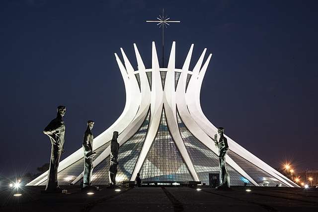 Exterior de la Catedral de Brasilia