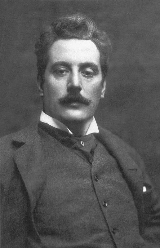 Fotografía de Giacomo Puccini