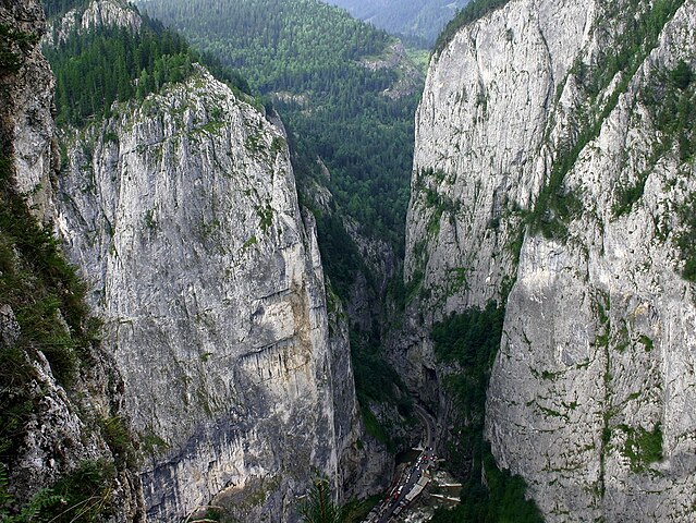 Gargantas de Bicaz, en Rumania