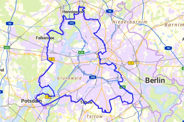 Itinerario del Camino del Muro de Berlín