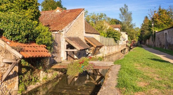 Casitas pintorescas en Chevreuse