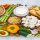 Mesa con deliciosos productos