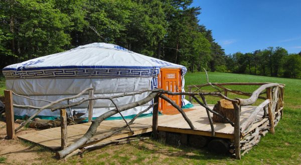 Alojamiento en una yurta
