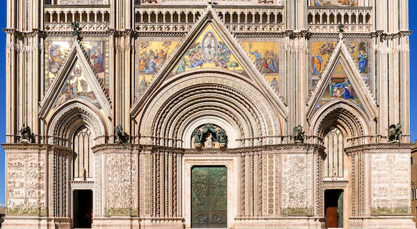 Fachada de la Catedral de Orvieto