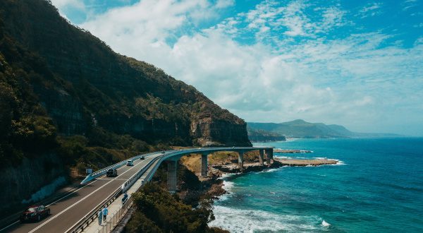Paisaje de la costa este de Australia
