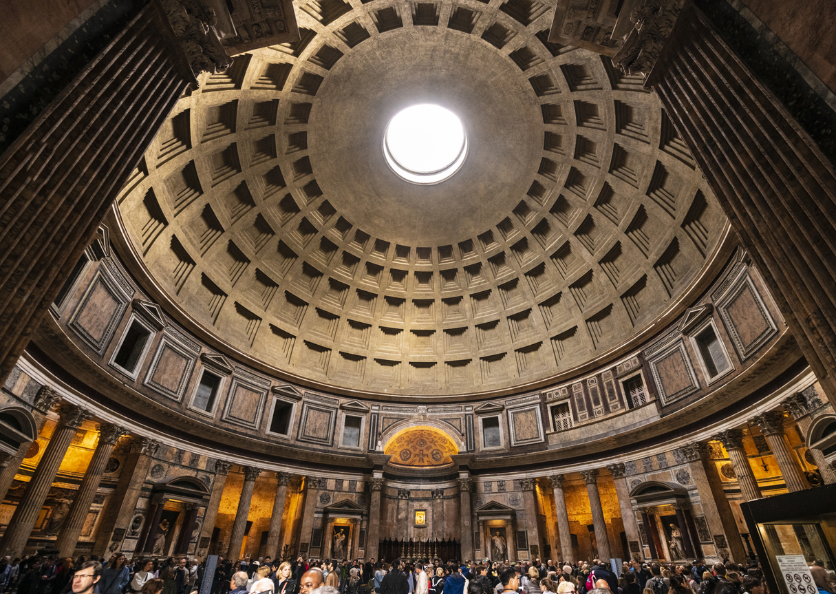 Cúpula del Panteón de Roma